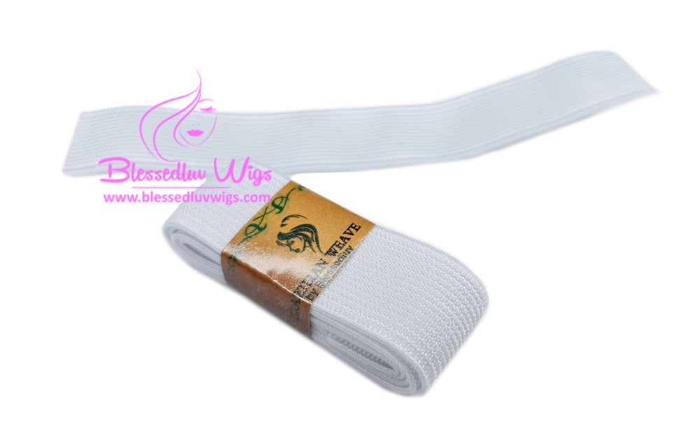 Elastic Small Band White-Gold 0.5M-Hair Accessories-Brazilianweave.com-Brazilianweave.com