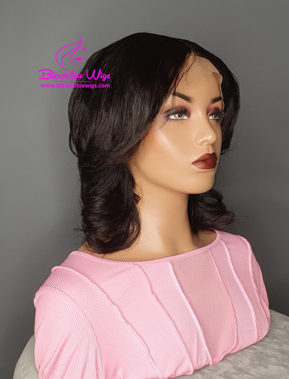 Chloe- Silky Yaki Brazilian Lace Frontal Wig-www.blessedluv.com-Brazilianweave.com