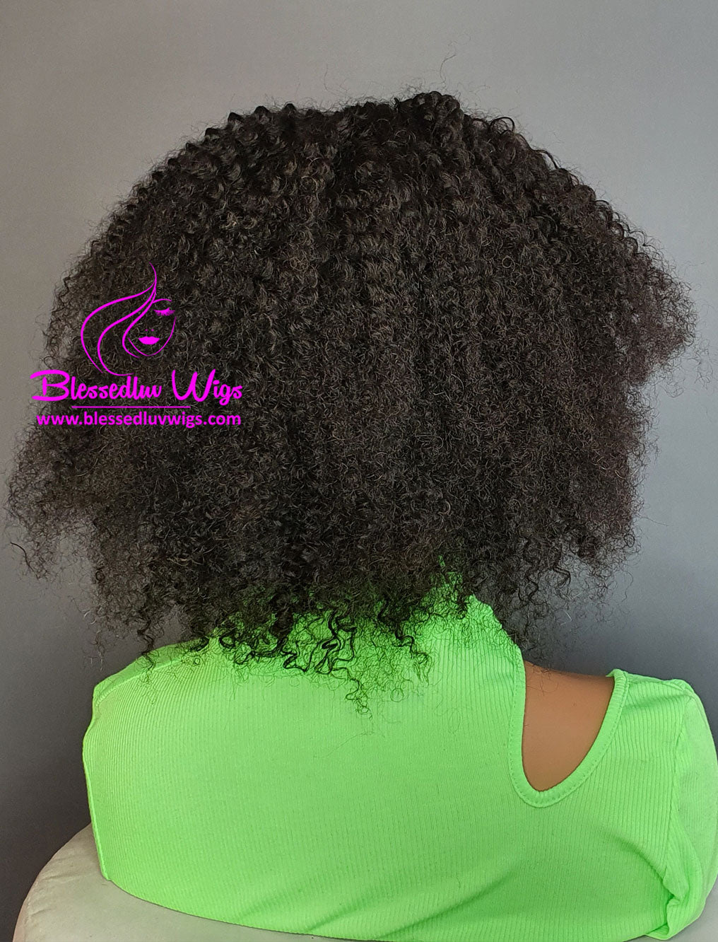 Allison - Headband Wig Brazilian Afro Curly, 16 Inch-Brazilianweave.com-Brazilianweave.com