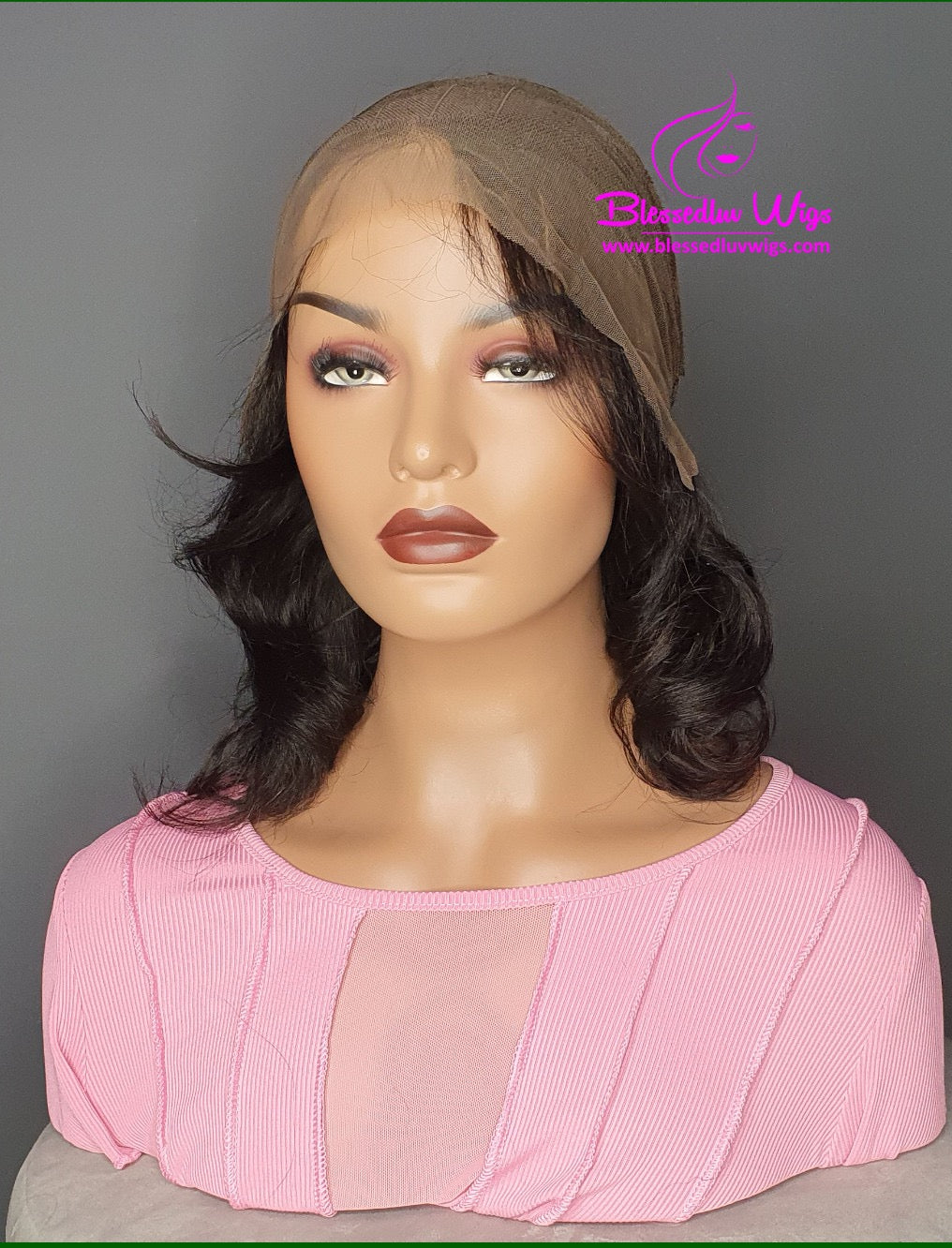 Chloe- Silky Yaki Brazilian Lace Frontal Wig-www.blessedluv.com-Brazilianweave.com