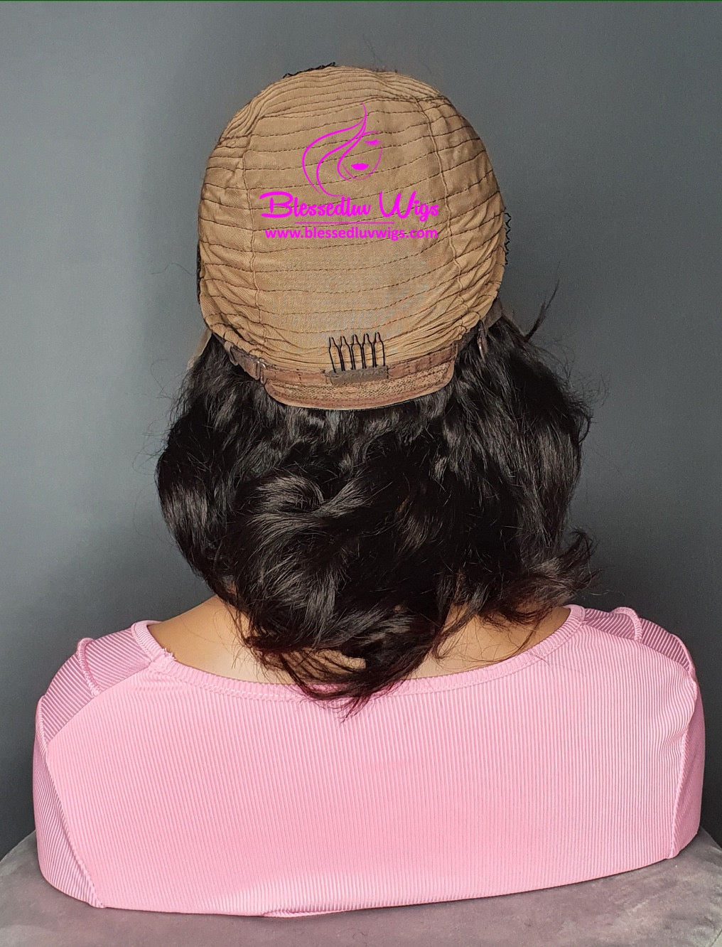 Chloe- Silky Yaki Brazilian Lace Frontal Wig-www.blessedluv.com-Brazilianweave.com