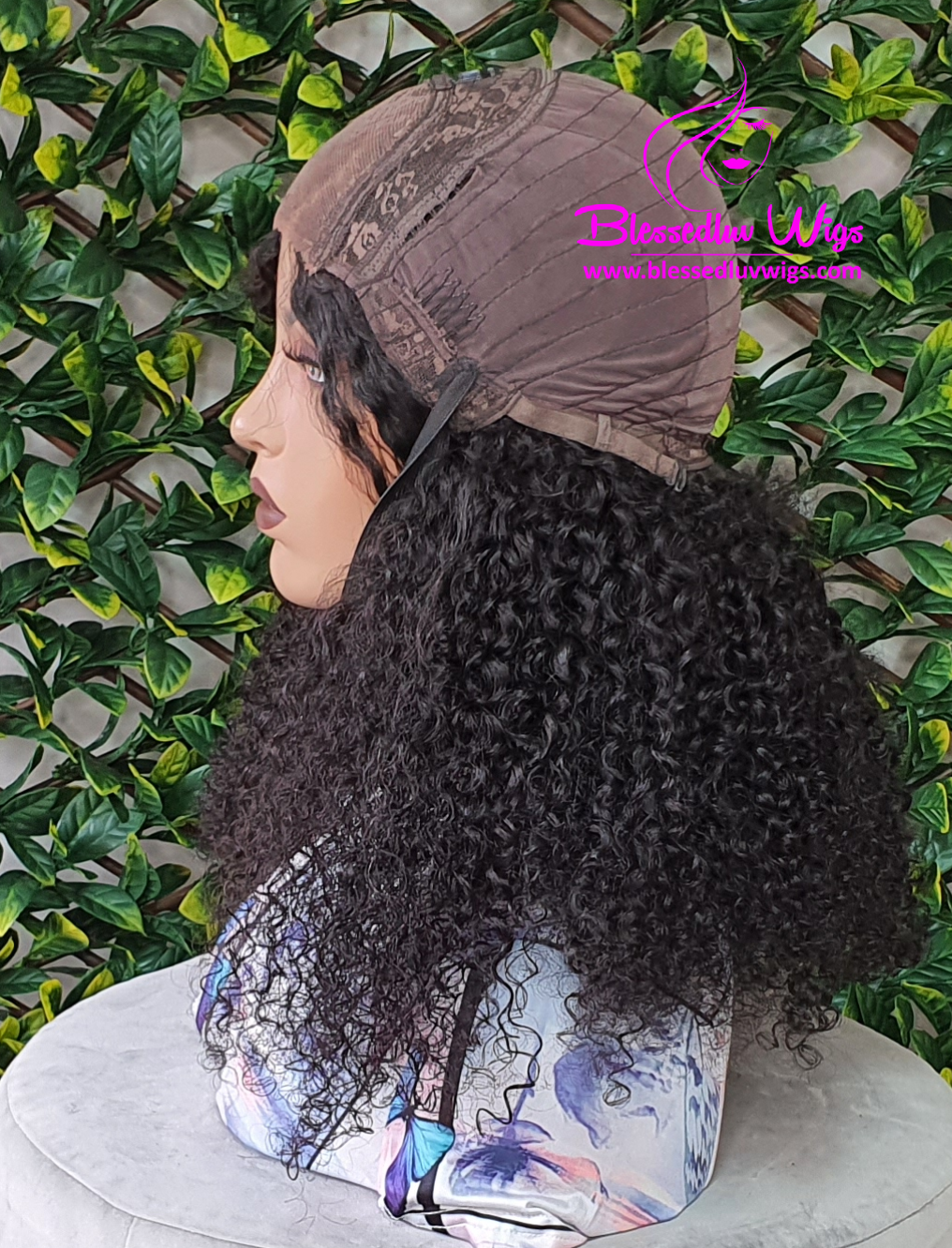 Peyton - Tight Curls Lace Closure Wig- Small Cap Sale-Wig-Blessedluv.com-Brazilianweave.com