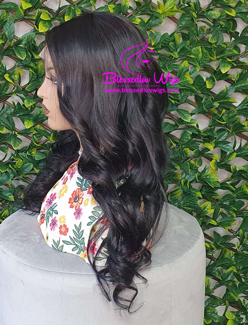 Eloise - Colour #1 & 1b Brazilian Lace Closure Wig SALE-Wig-Blessedluv.com-Brazilianweave.com