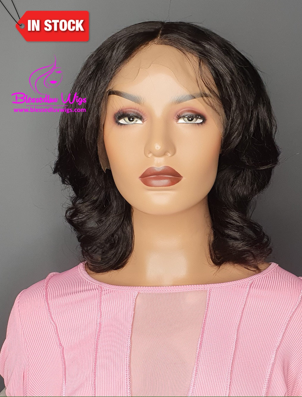 Chloe- Silky Yaki Brazilian Lace Frontal Wig-www.blessedluv.com-Brazilianweave.com