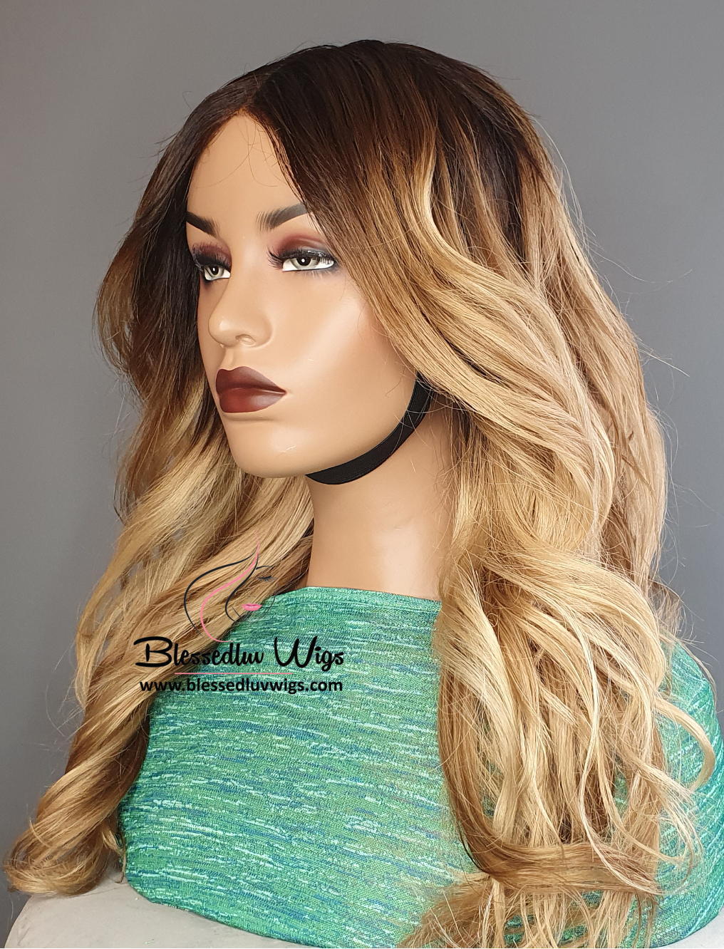 Thea - Balayage Ombre Brazilian Lace Frontal Wig-www.brazilianweave.com-Brazilianweave.com