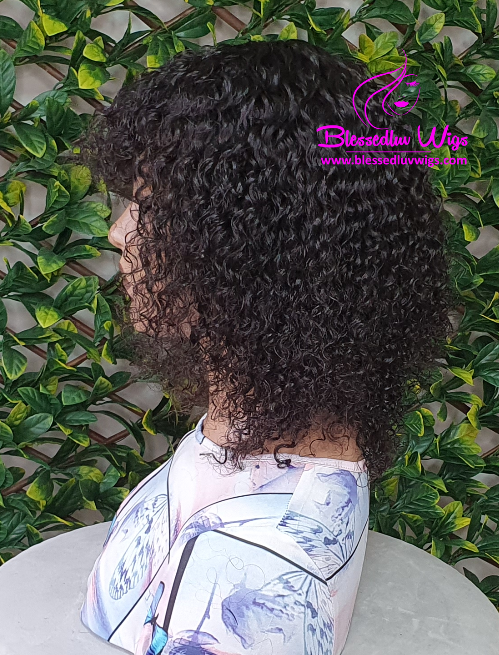 Clara - Brazilian Curly Fringe Machine Mono Wig-Wigs-www.blessedluv.com-Brazilianweave.com