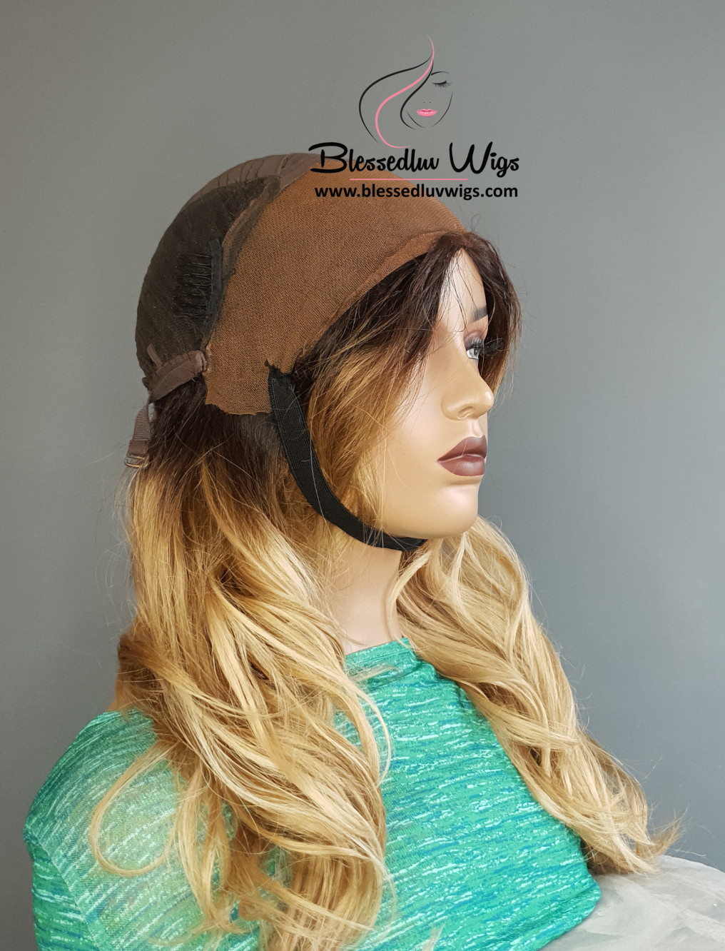 Thea - Balayage Ombre Brazilian Lace Frontal Wig-www.brazilianweave.com-Brazilianweave.com