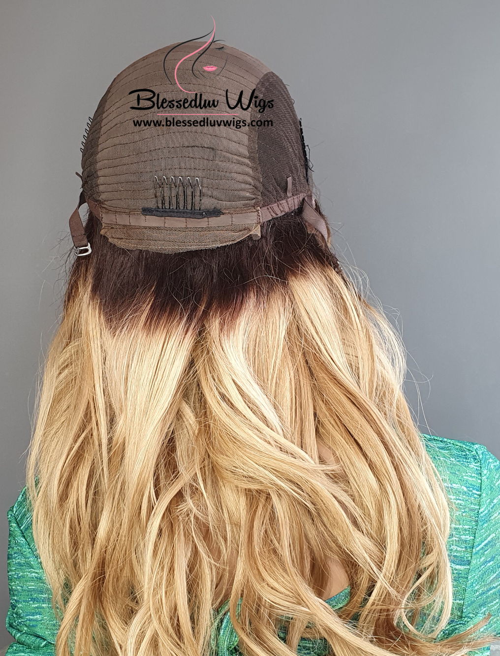 Thea - Balayage Ombre Brazilian Lace Frontal Wig-www.brazilianweave.com-Brazilianweave.com