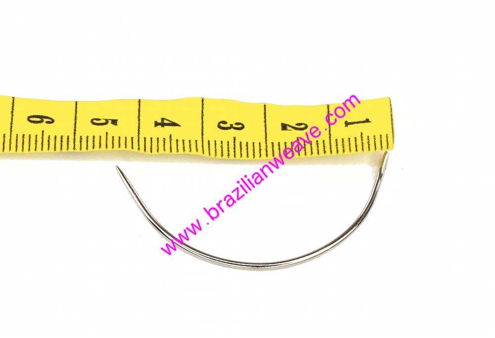 Moon Shape Weaving Needles Small Size x 3-Hair Accessories-Brazilianweave.com-Brazilianweave.com