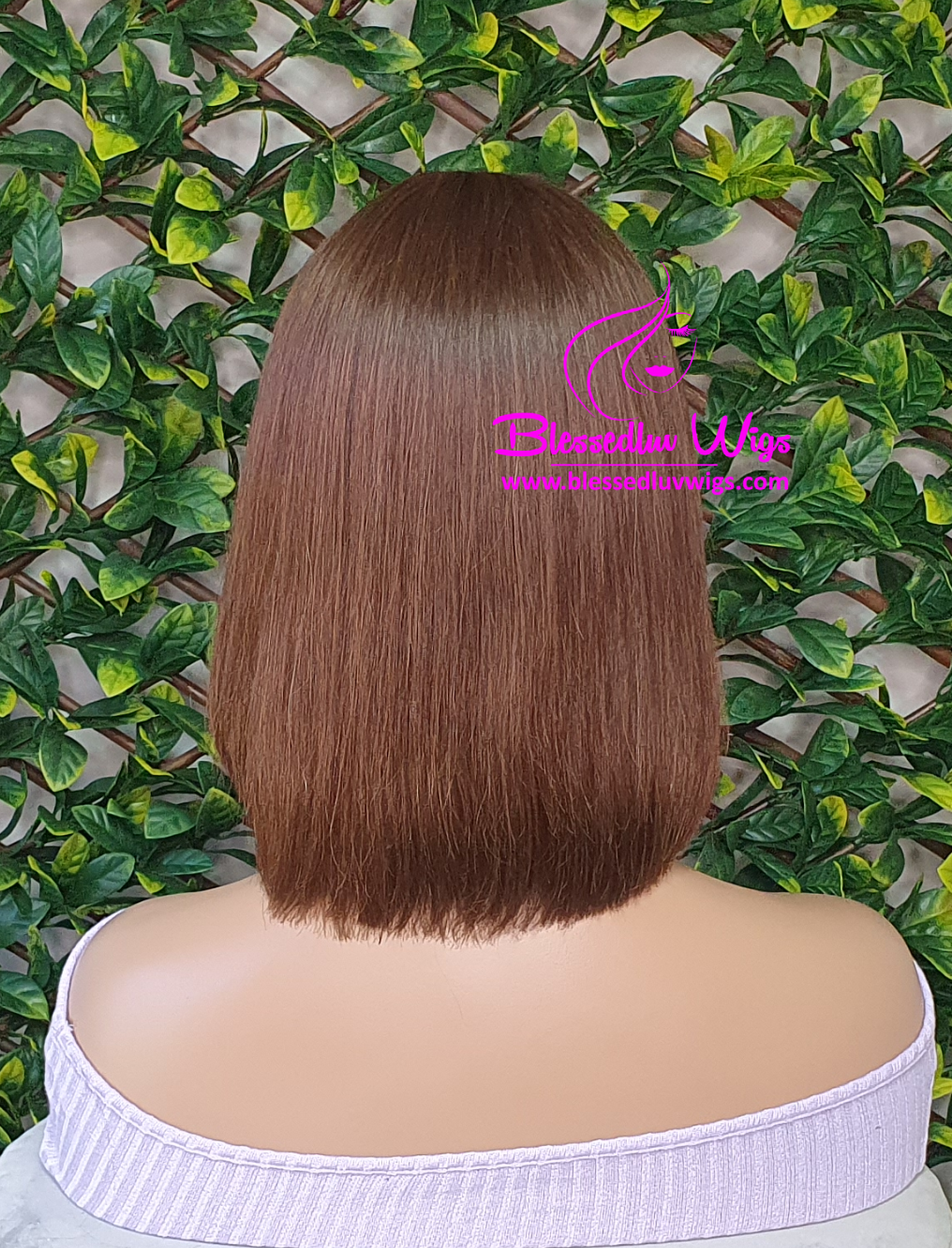 Raelynn - Brazilian Straight Fringe/Bangs Wig #2-Wigs-www.brazilianweave.com-Brazilianweave.com