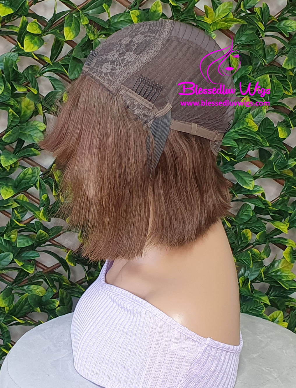 Raelynn - Brazilian Straight Fringe/Bangs Wig #2-Wigs-www.brazilianweave.com-Brazilianweave.com