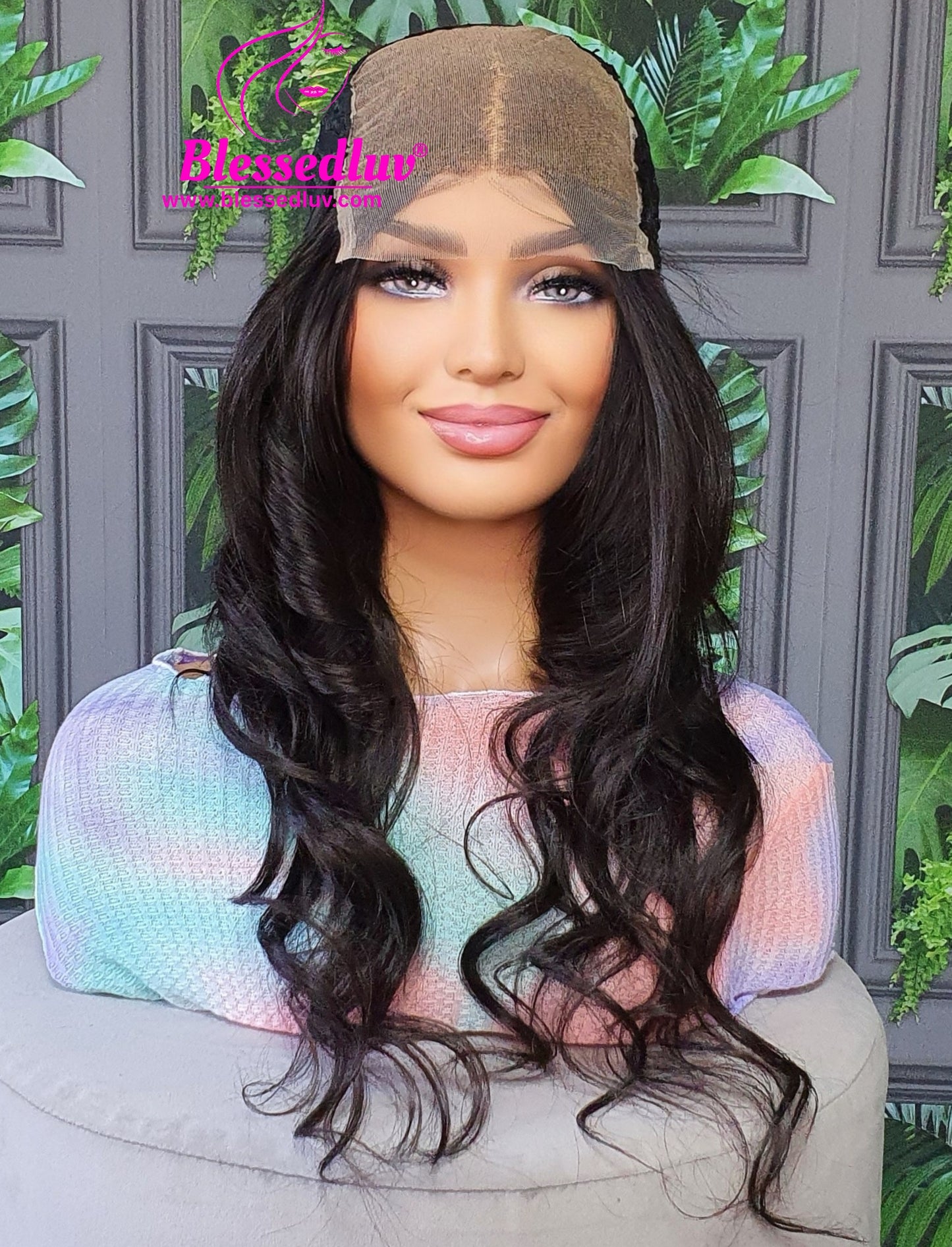 Oliva - Raw Brazilian 5x5 Closure Wig-Wigs-www.blessedluv.com-Brazilianweave.com