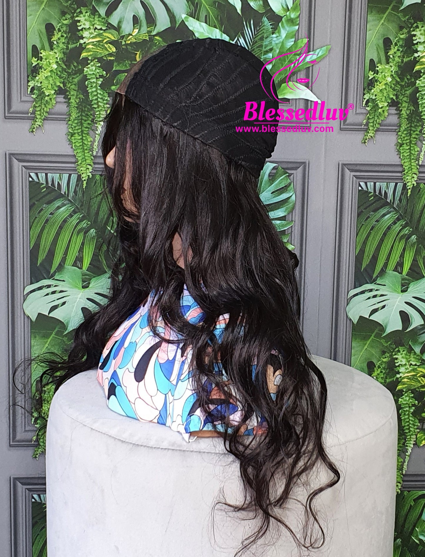 Beauty - Silk Base Closure Wig Raw Brazilian Hair-Wigs-www.blessedluv.com-Brazilianweave.com