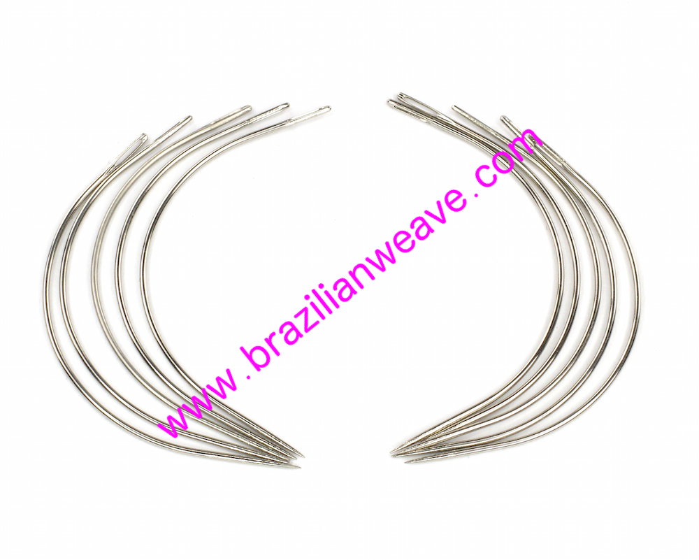 Moon Shape Weaving Needles Small Size x 3-Hair Accessories-Brazilianweave.com-Brazilianweave.com