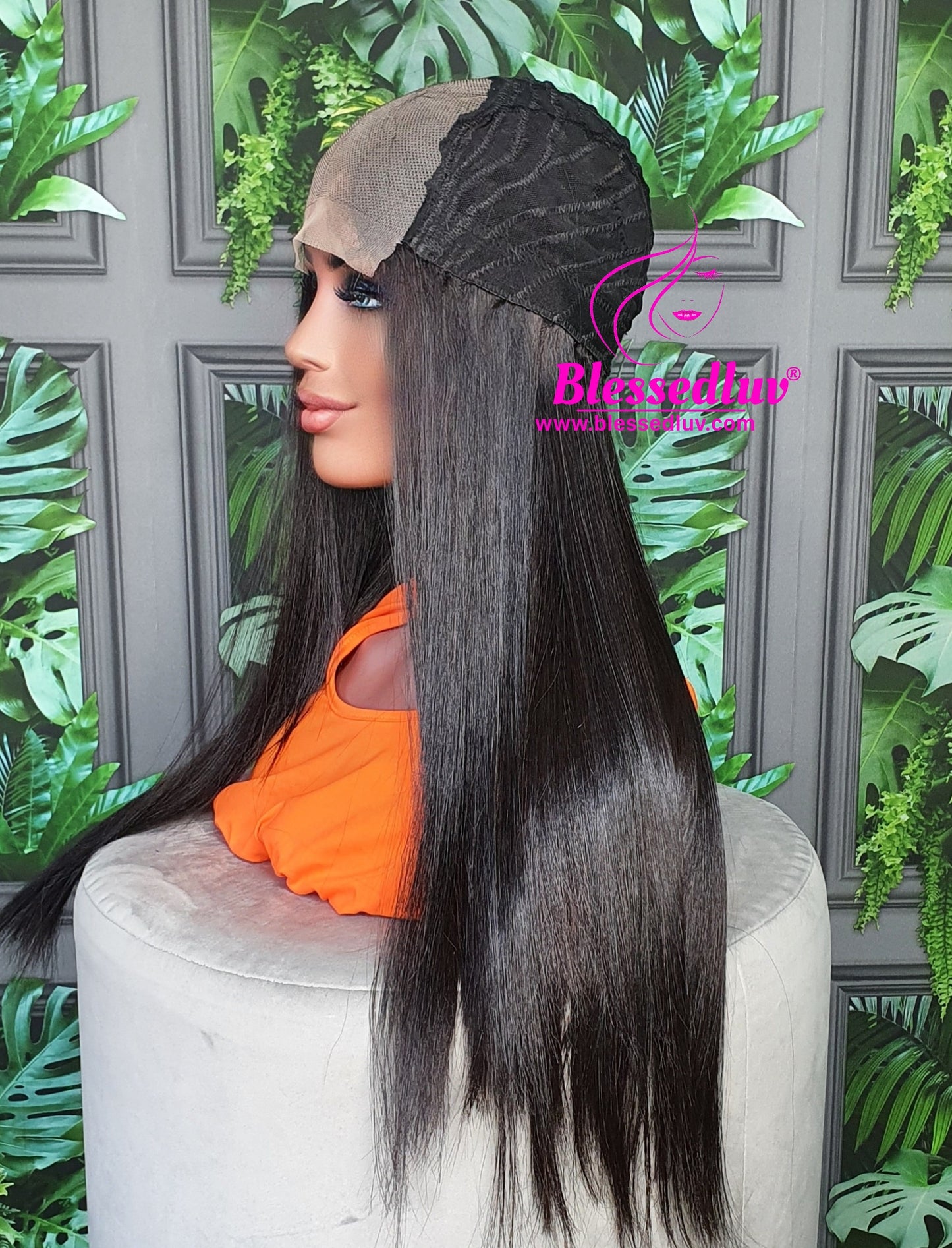 Mandy - Vietmese Bone Straight Lace Closure Wig-www.brazilianweave.com-Brazilianweave.com
