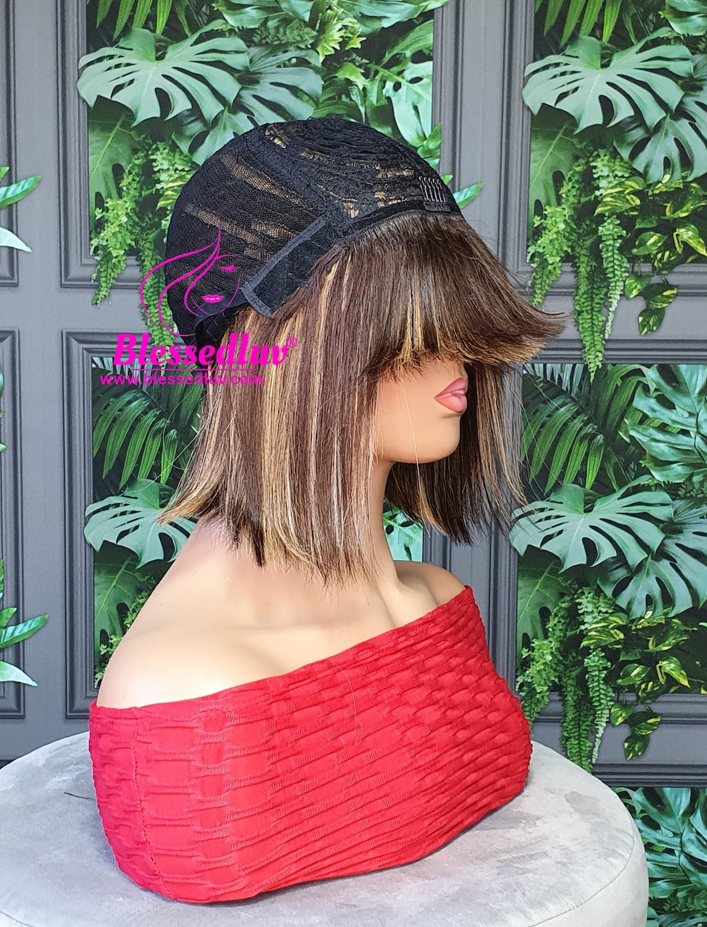 Raye - Highlights Fringe Brazilian Machine Wig-Wigs-www.brazilianweave.com-Brazilianweave.com