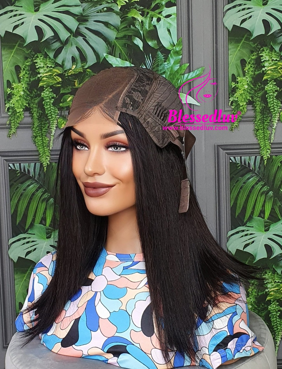 Shelly - Brazilian Bob Lace Wig-Wigs-www.blessedluv.com-Brazilianweave.com