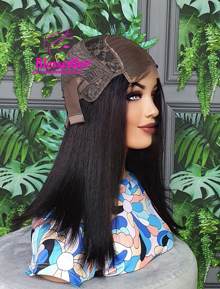 Shelly - Brazilian Bob Lace Wig-Wigs-www.blessedluv.com-Brazilianweave.com