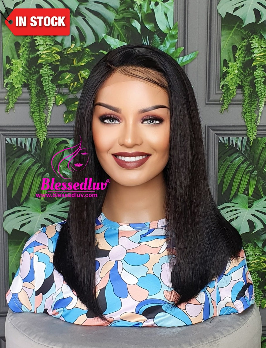 Shelly - Brazilian Bob Lace Wig-Wigs-www.blessedluv.com-Brazilianweave.com