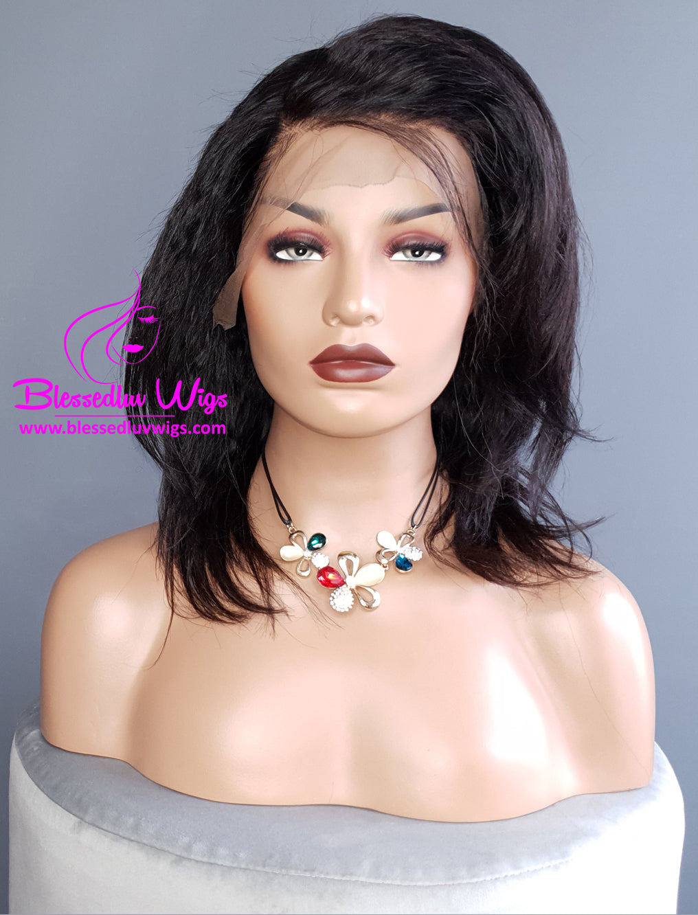 Cora - Silky Yaki Brazilian Lace Frontal Wig-Brazilianweave.com-Brazilianweave.com