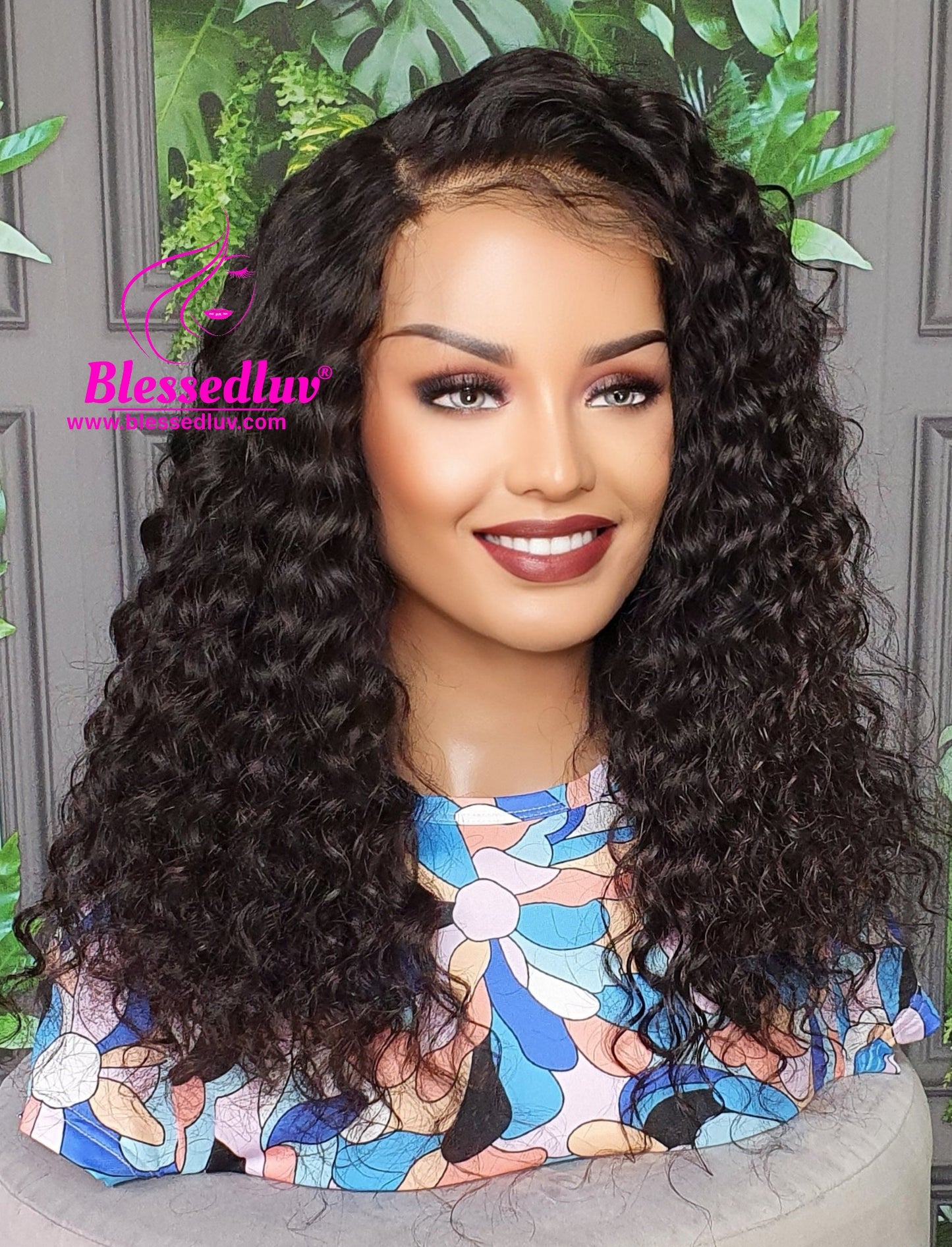 Rosey- Deep Curl Lace Closure Wig-Wigs-www.brazilianweave.com-Brazilianweave.com