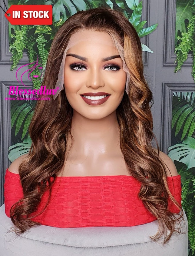 Katie - Highlights Lace Front Wig-www.blessedluv.com-Brazilianweave.com