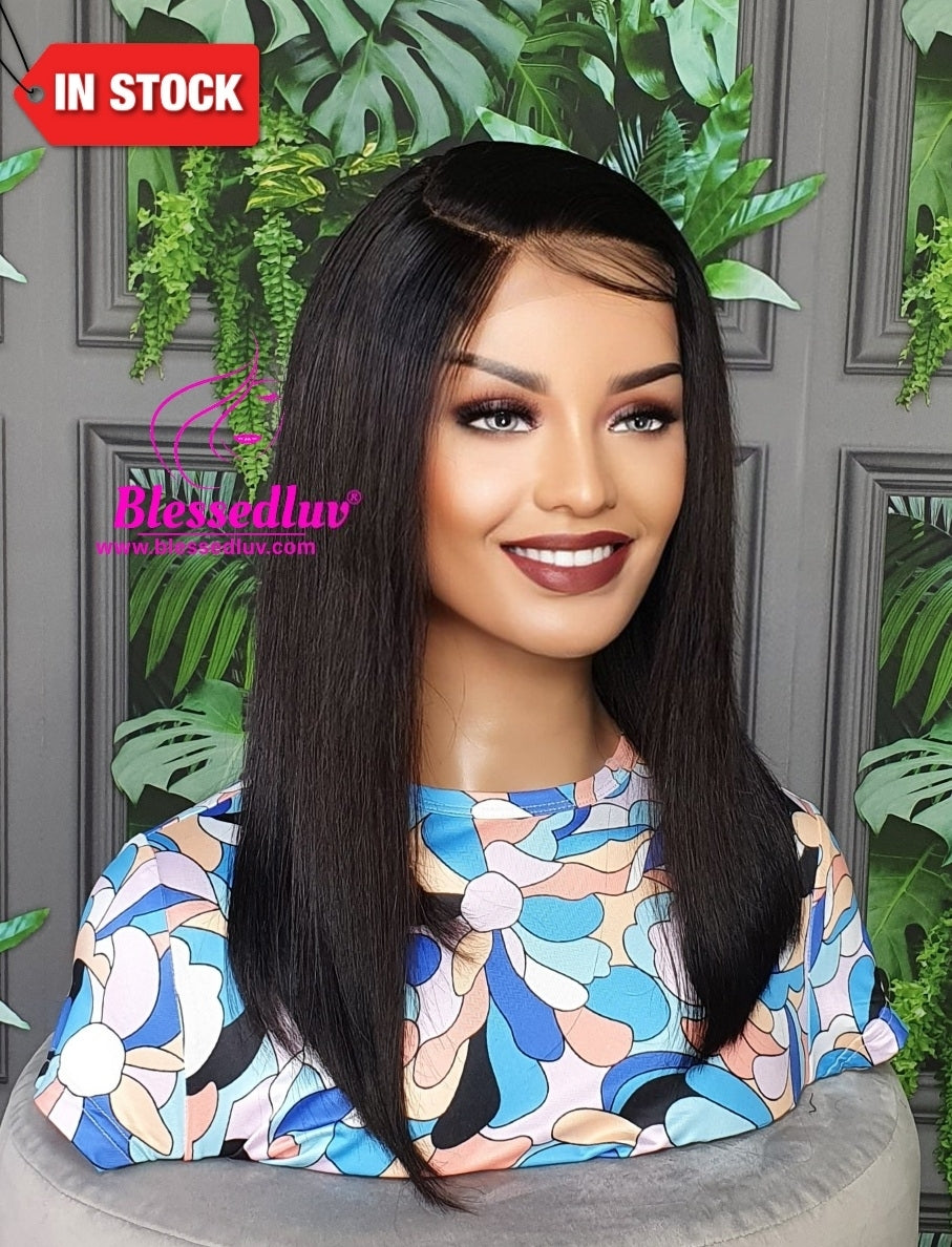 Shelly - Brazilian Bob Lace Wig-Wigs-www.blessedluv.com-Brazilianweave.com