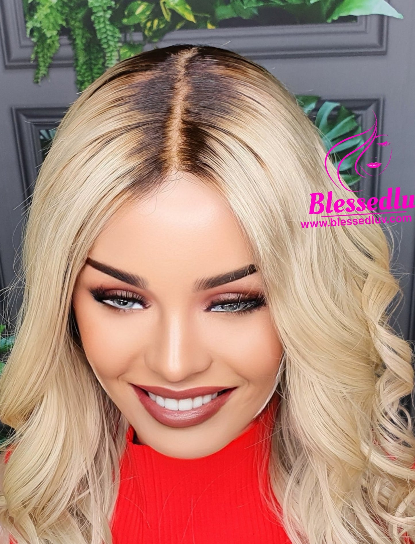 Crystal - Ombre Blonde European Hair - Silk Top Lace Wig-www.brazilianweave.com-Brazilianweave.com