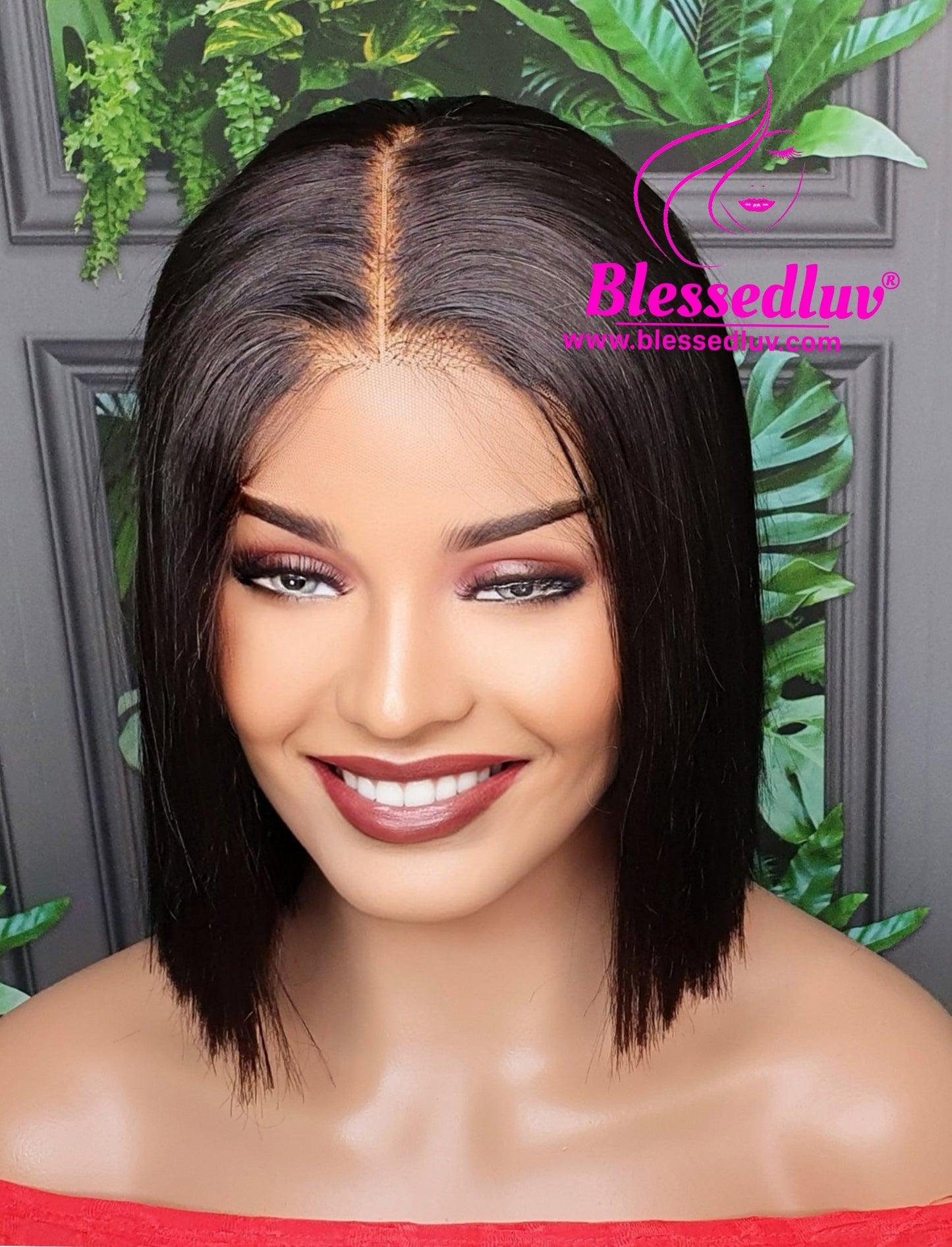 Rachel - Raw VietnameseBlunt Cut Bob Wig-Wigs-www.blessedluv.com-Brazilianweave.com