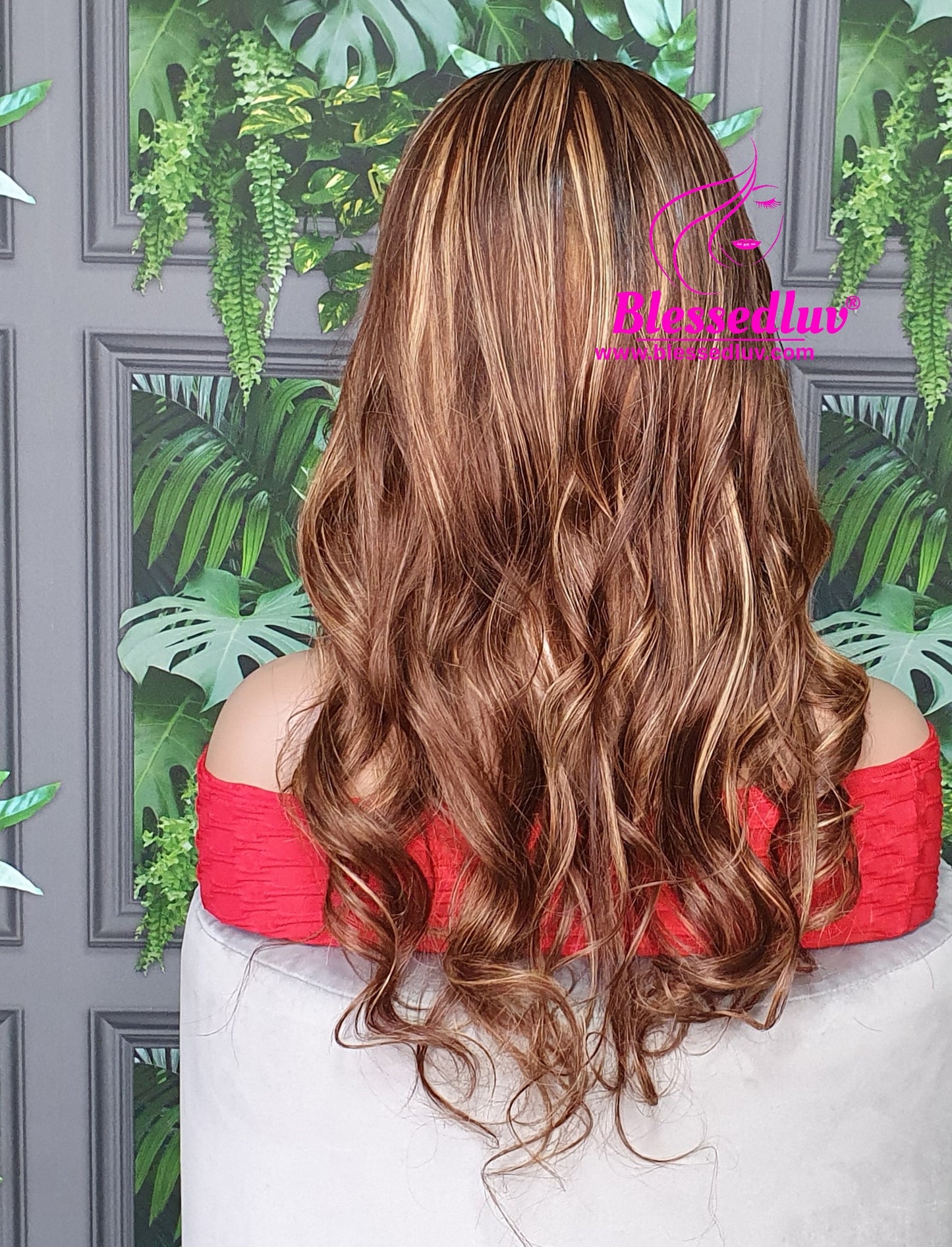 Katie - Highlights Lace Front Wig-www.blessedluv.com-Brazilianweave.com