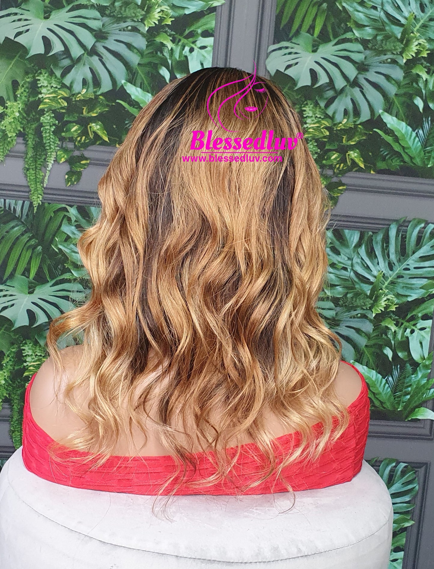 Lilly - Honey Blonde Lace Closure Wig-www.brazilianweave.com-Brazilianweave.com