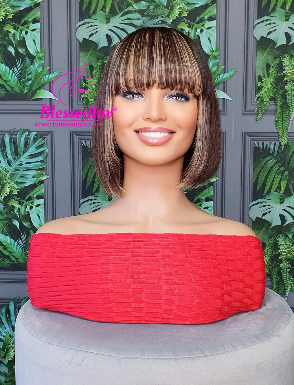Raye - Highlights Fringe Brazilian Machine Wig-Wigs-www.brazilianweave.com-Brazilianweave.com