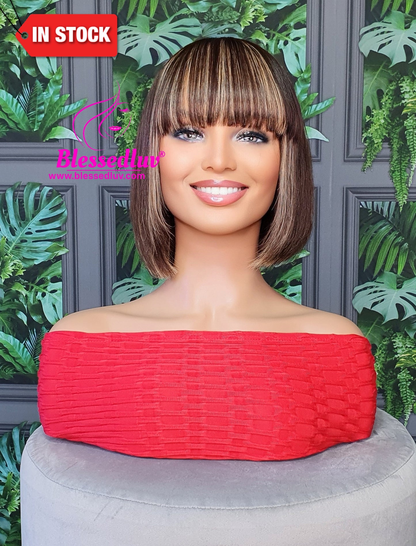 Raye - Highlights Fringe Brazilian Machine Wig-Wigs-www.brazilianweave.com-Brazilianweave.com
