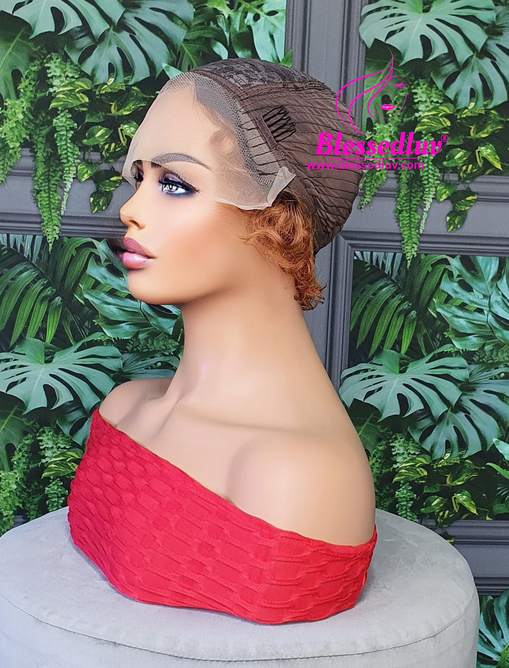 Sam - Ombre Pixie 13x 1 Lace Front Wig-sold-www.brazilianweave.com-Brazilianweave.com