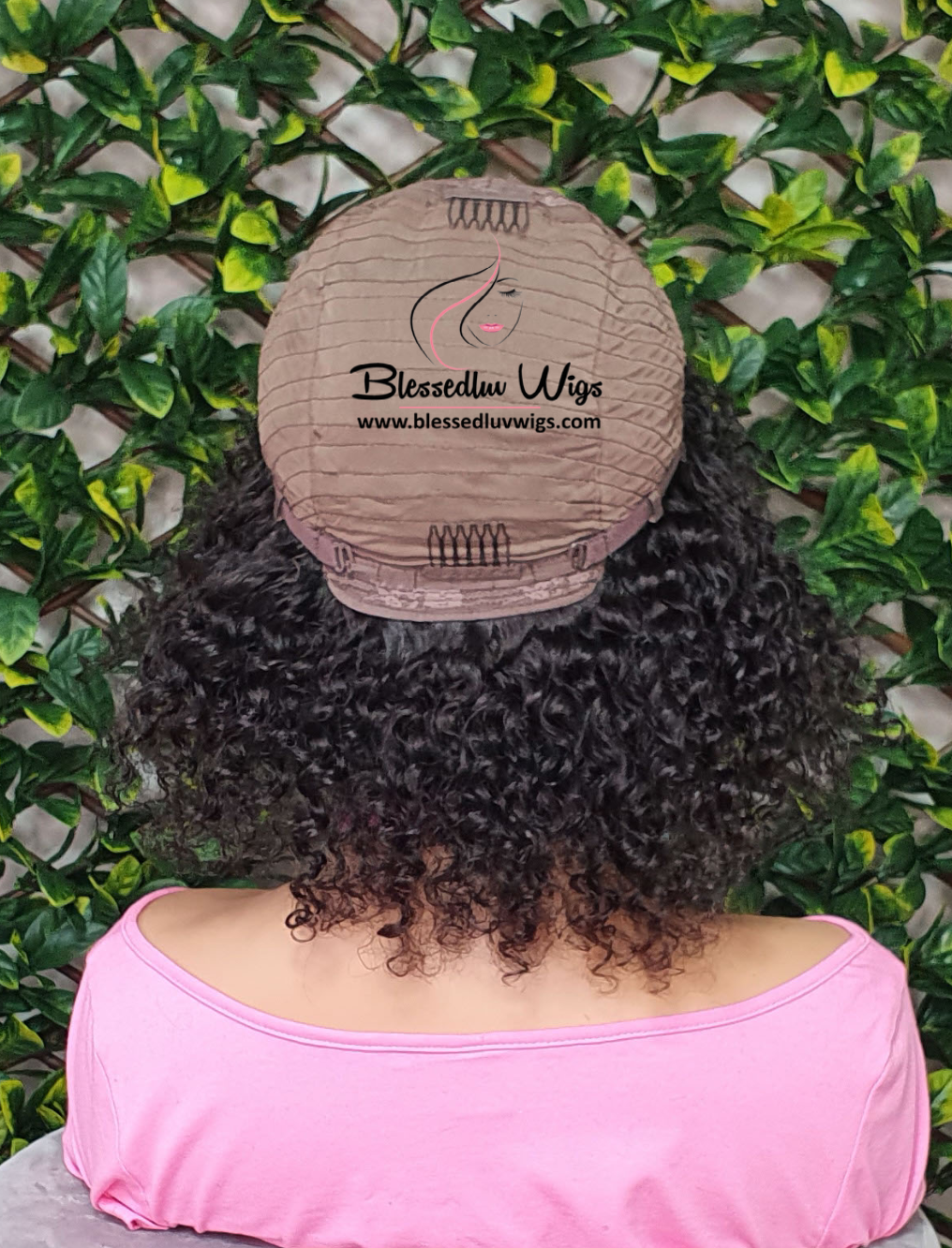 Jade - Curly Blunt bob Brazilian Lace Closure Wig-Wigs-www.brazilianweave.com-Brazilianweave.com