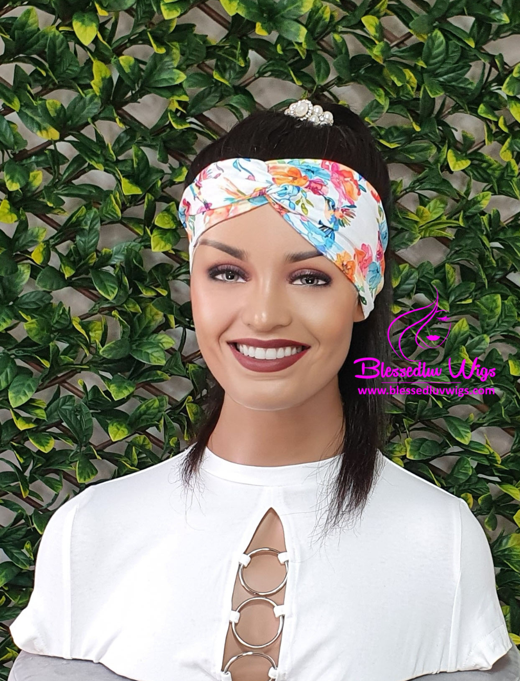 Rachel - Ponytail Headband Wig- Brazilian Hair-www.blessedluv.com-Brazilianweave.com