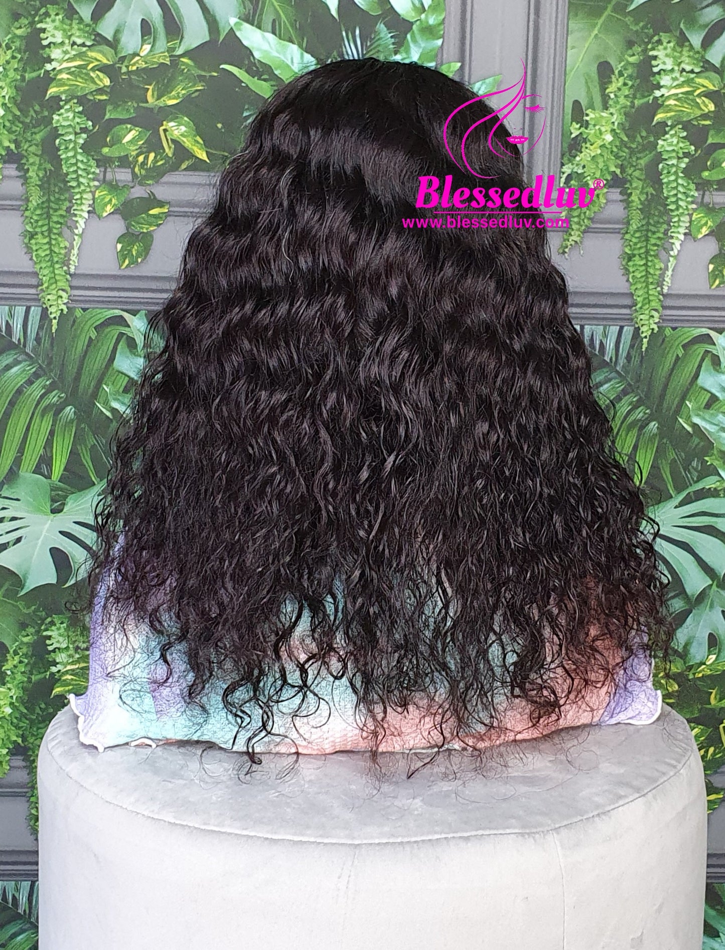 Elodie - Curly 13x1 Lace Front Wig-Wigs-www.blessedluv.com-Brazilianweave.com