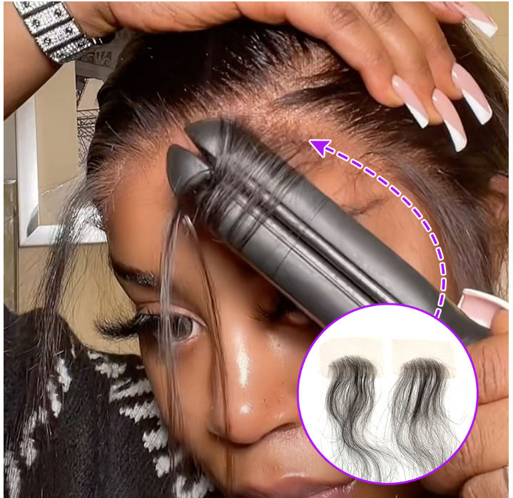 HD Swiss Lace Baby Hair Edge x2-Wigs-www.blessedluv.com-Brazilianweave.com