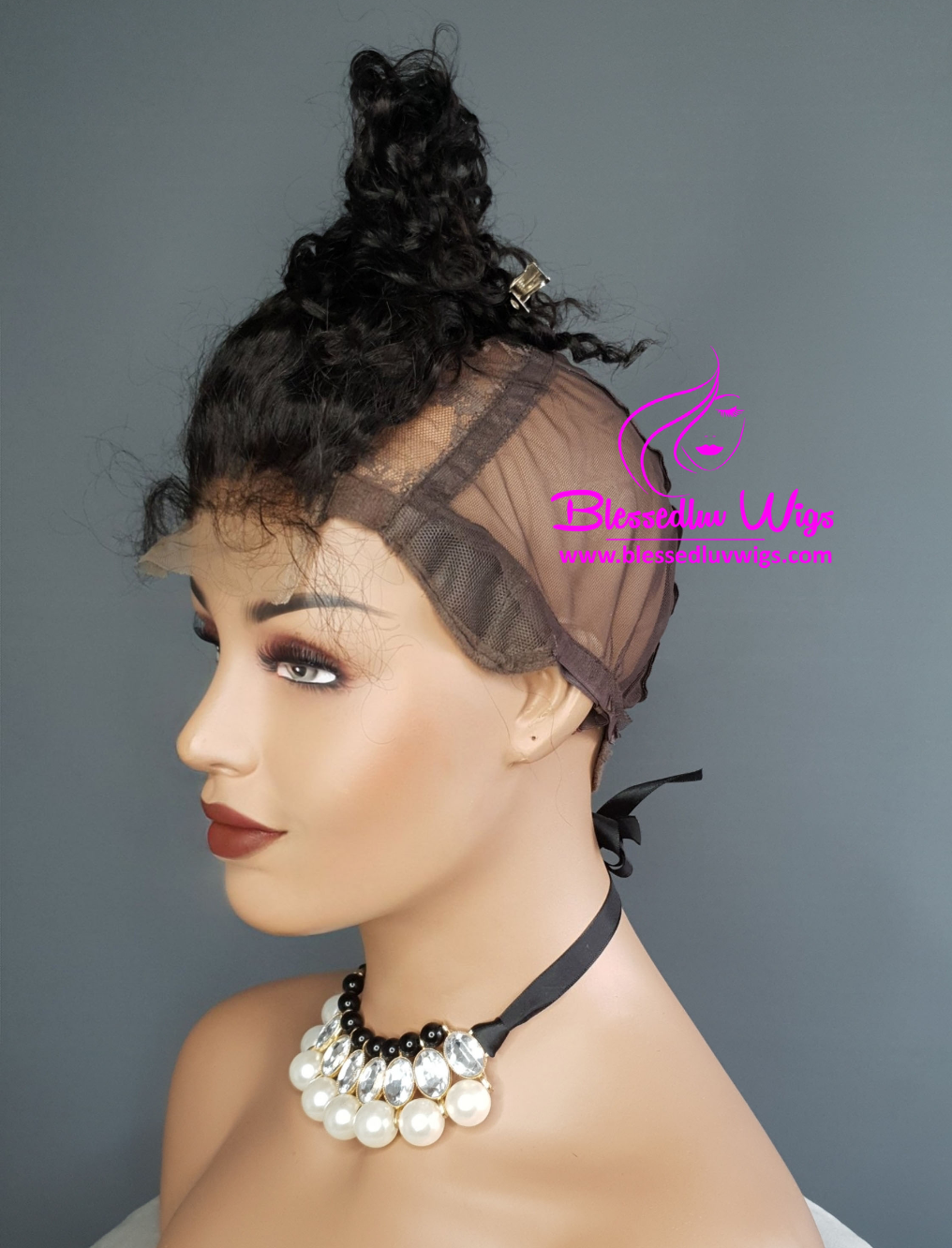 2 in 1 HD Closure Wig Cap - 5x5 HD Closure-Blessedluv.com-Brazilianweave.com