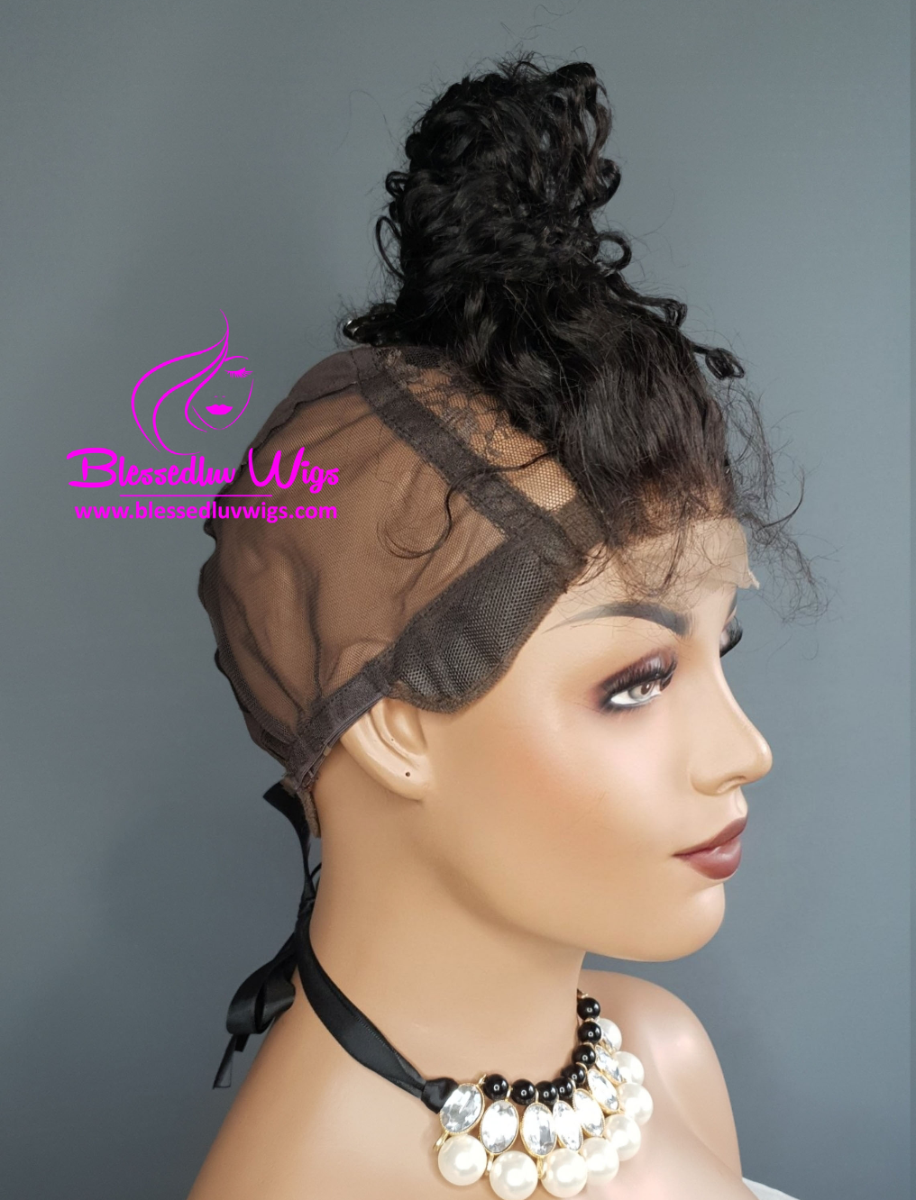 2 in 1 HD Closure Wig Cap - 5x5 HD Closure-Blessedluv.com-Brazilianweave.com