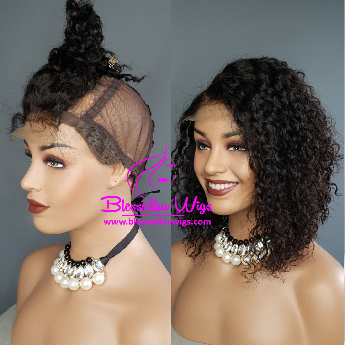 2 in 1 HD Closure Wig Cap - 5x5 HD Closure-Blessedluv.com-Brazilianweave.com