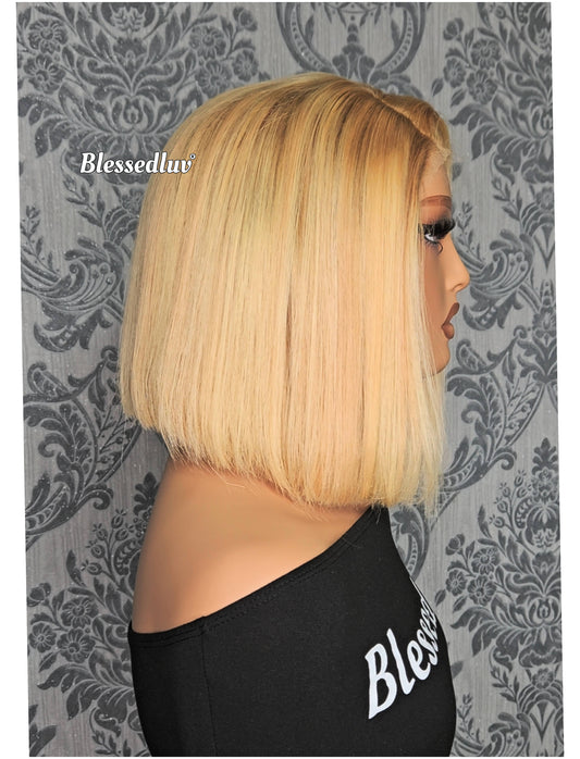 Bloom - Glueless Blonde Frontal Bob Wig-Wigs-www.blessedluv.com-Brazilianweave.com