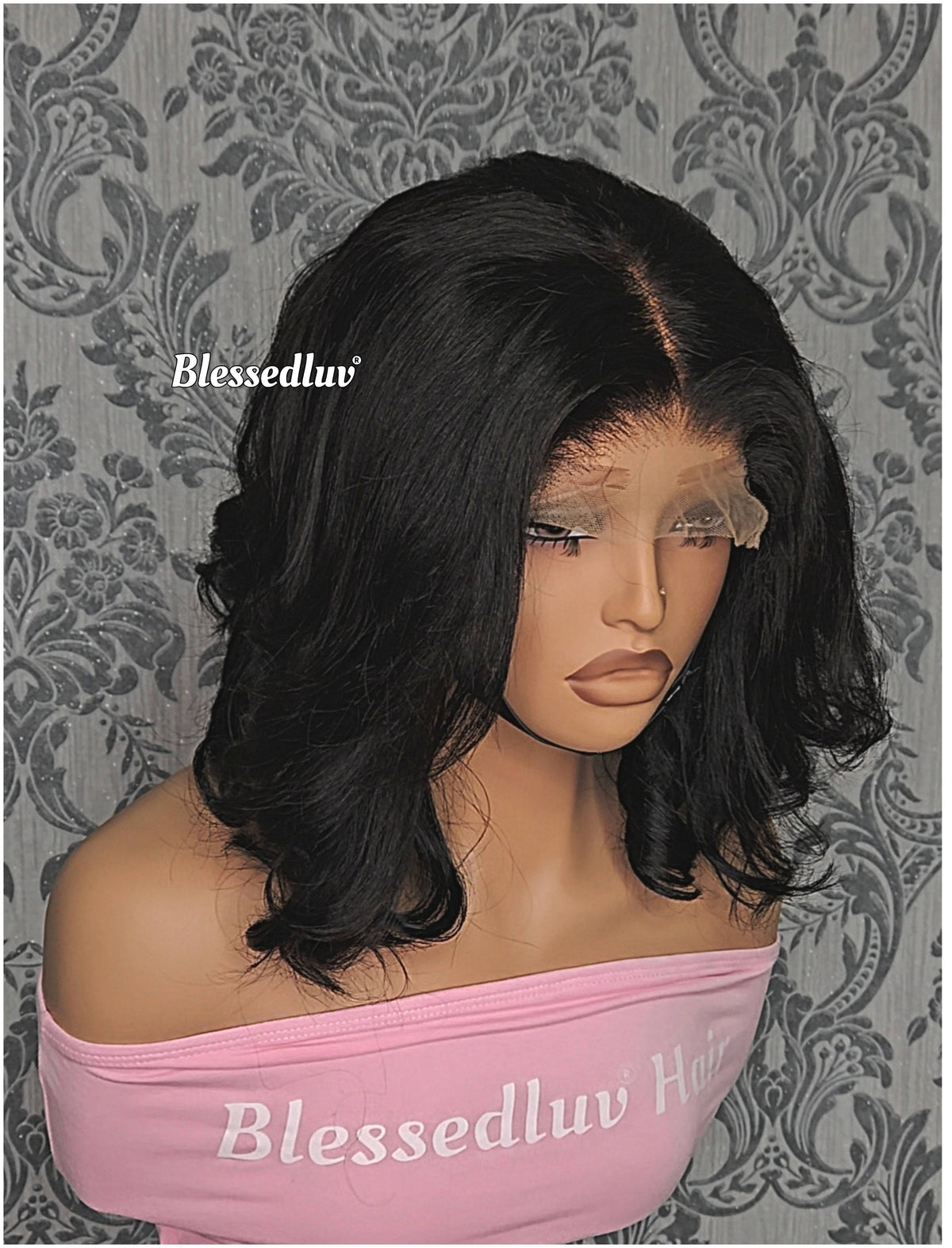 - Silky Yaki Glueless Lace Closure Wig-Wig-Blessedluv.com-Brazilianweave.com