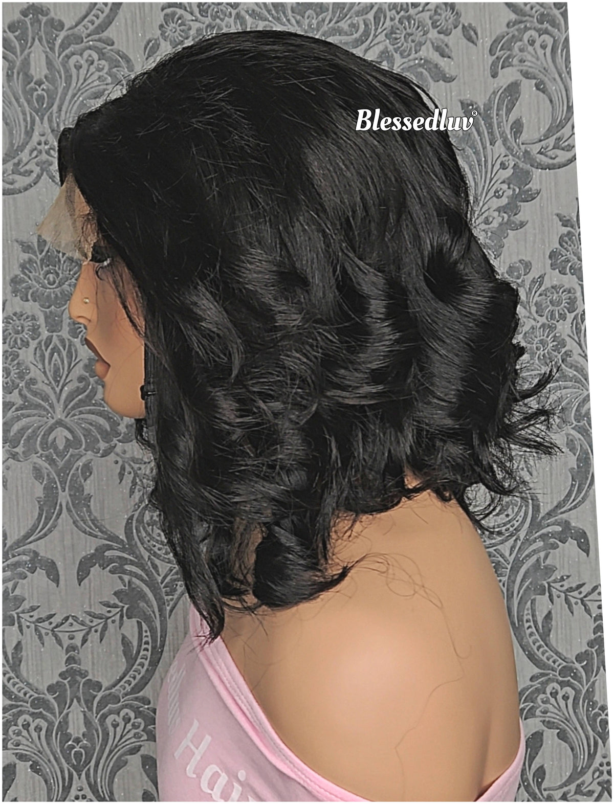 - Silky Yaki Glueless Lace Closure Wig-Wig-Blessedluv.com-Brazilianweave.com