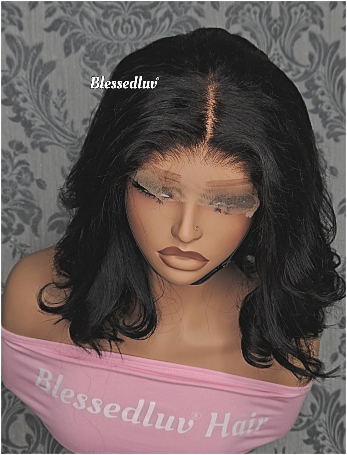 - Silky Yaki Glueless Lace Closure Wig-Wig-Blessedluv.com-Brazilianweave.com