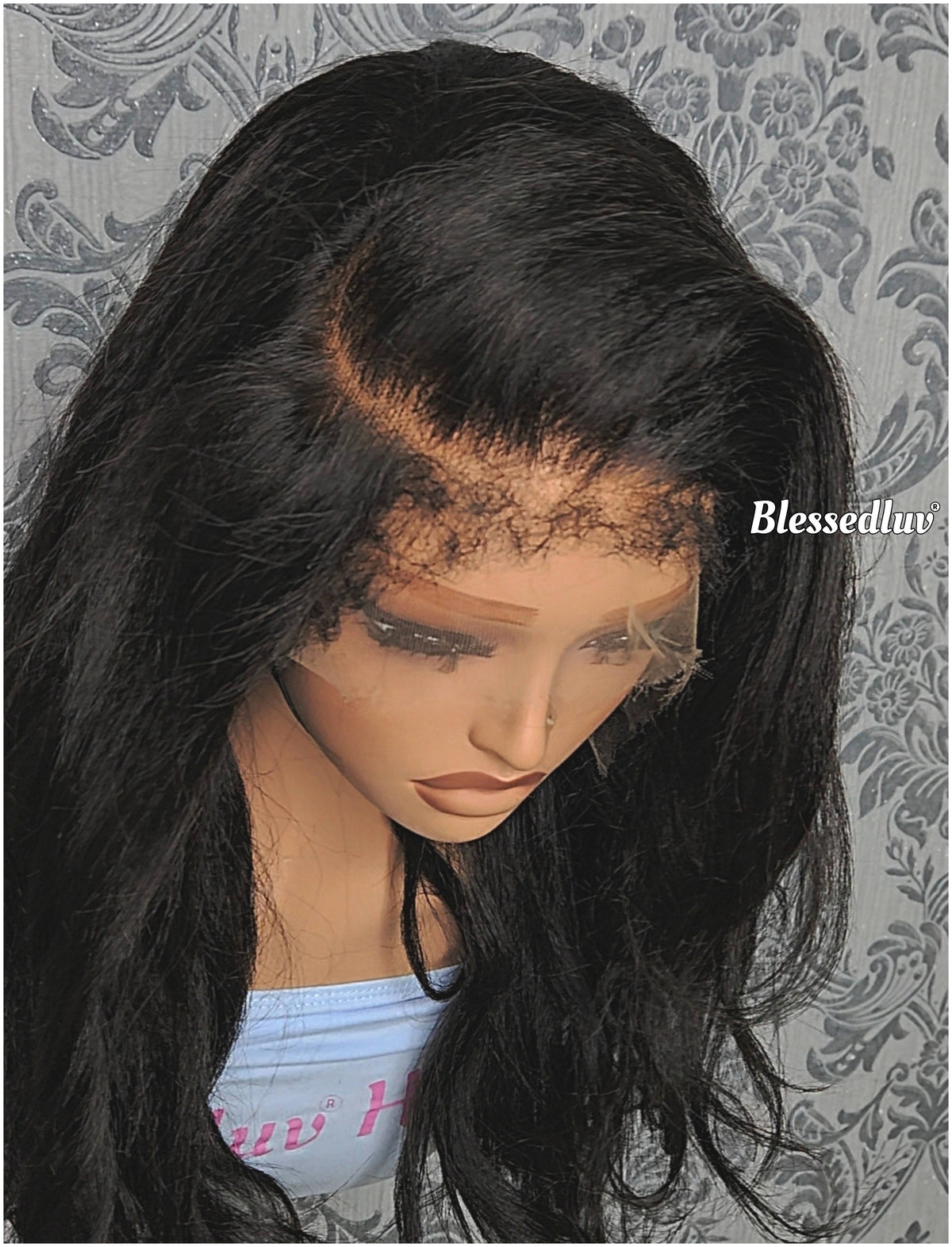 - Yaki HD Lace Frontal Straight Glueless Wig-Wig-Blessedluv.com-Brazilianweave.com