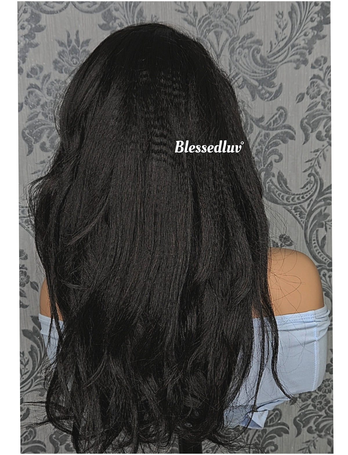 - Yaki HD Lace Frontal Straight Glueless Wig-Wig-Blessedluv.com-Brazilianweave.com