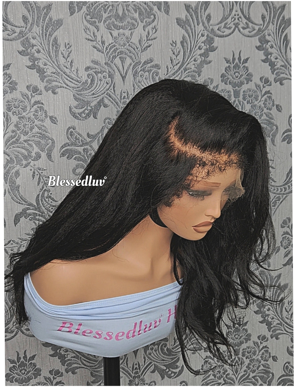 - Yaki HD Lace Frontal Straight Glueless Wig-Wig-Blessedluv.com-Brazilianweave.com