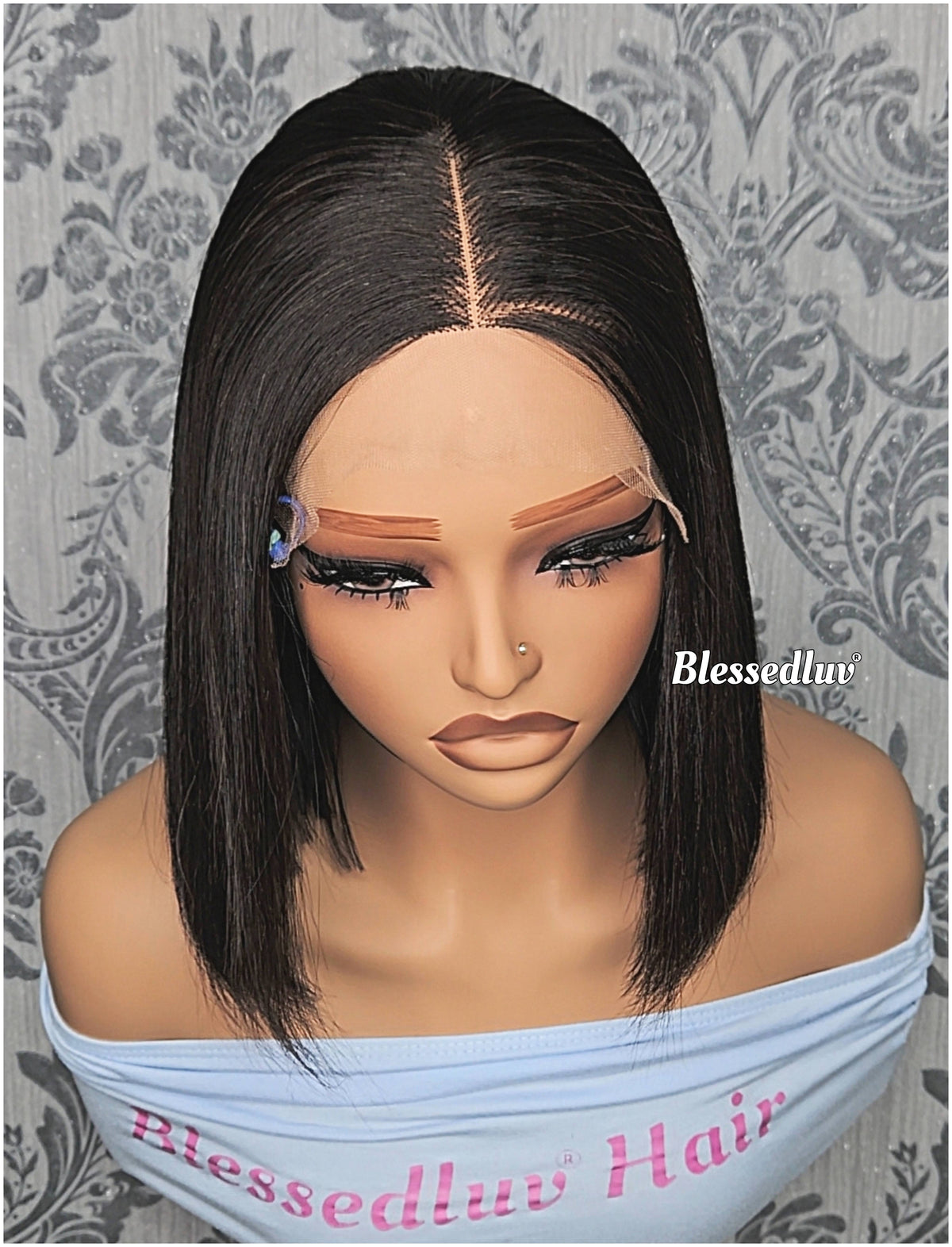 - Super Double Drawn Glueless Lace Closure Wig-Wig-Blessedluv.com-Brazilianweave.com