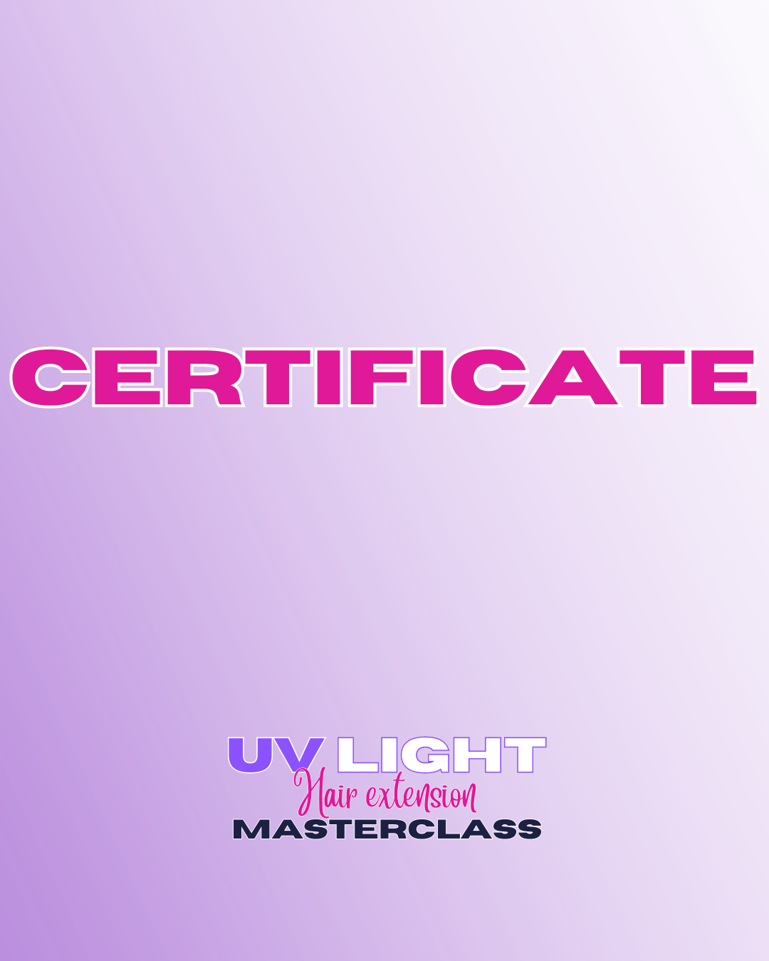 UV Light Hair Extension Masterclass - SEE DESCRIPTION-Online Course-Blessedluv.com-Brazilianweave.com